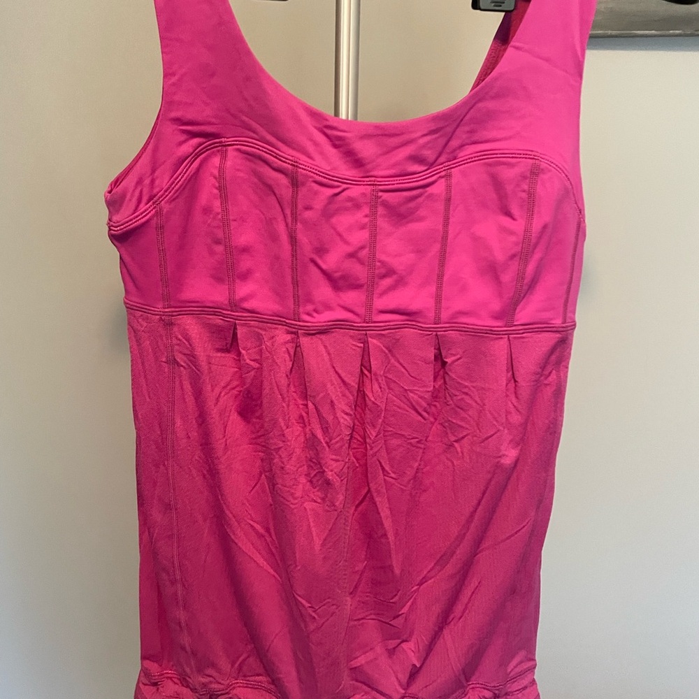 Lululemon Athletica Pink Tank Top